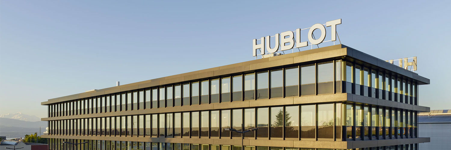 Hublot's banner