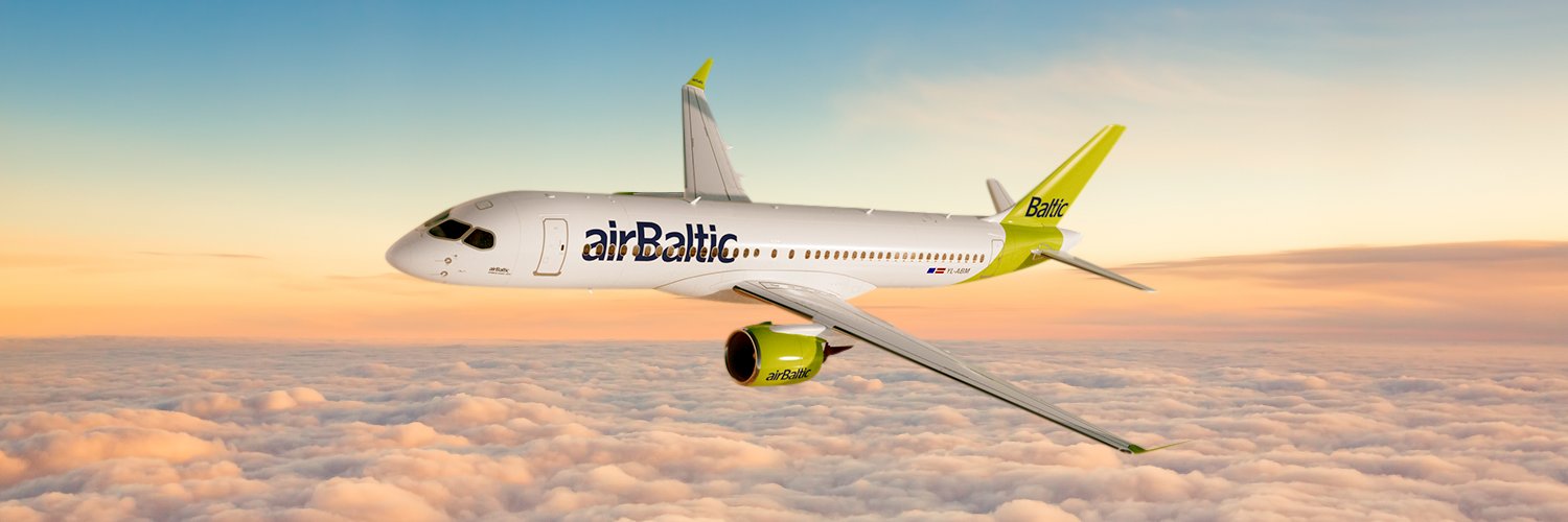 airBaltic's banner