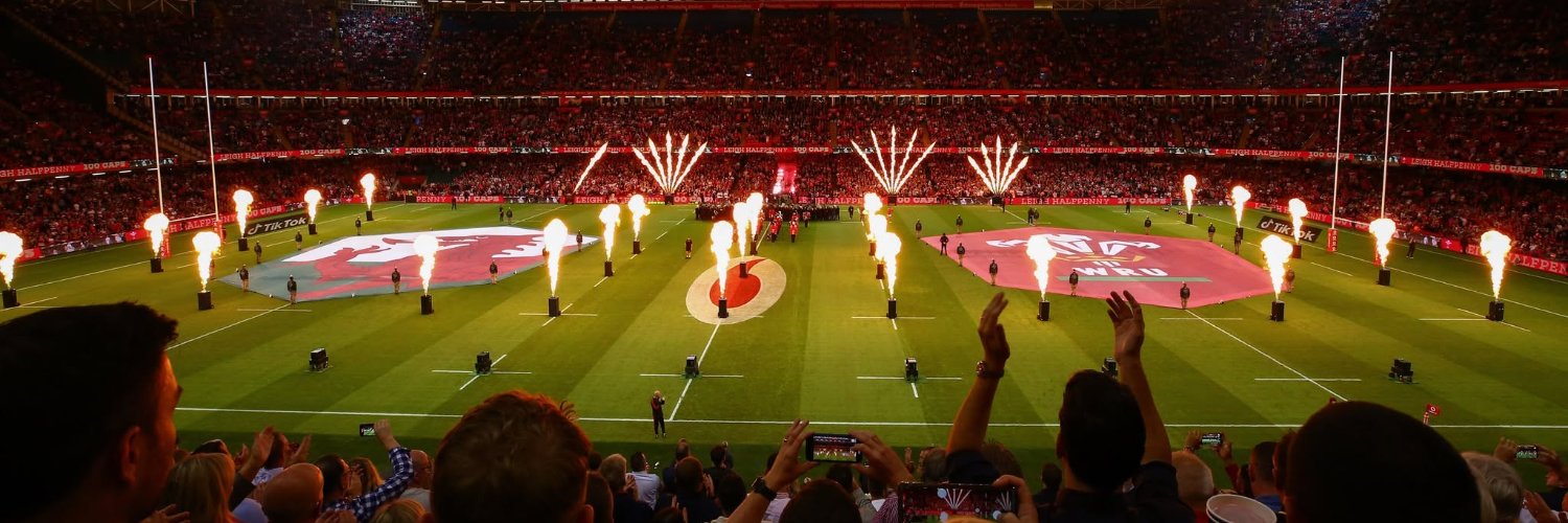 Principality Stadium's banner