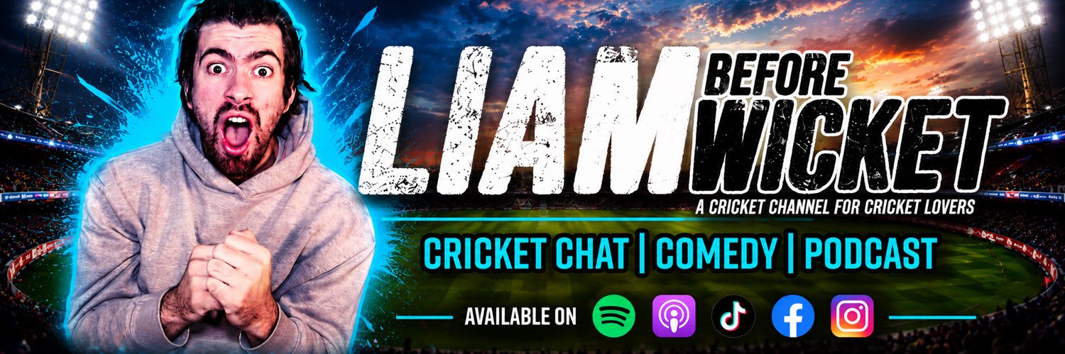 Liam Before Wicket's banner