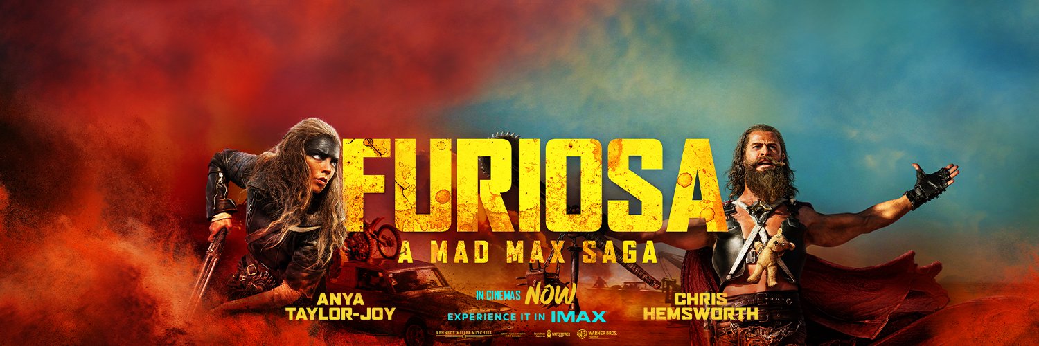Furiosa: A Mad Max Saga's banner