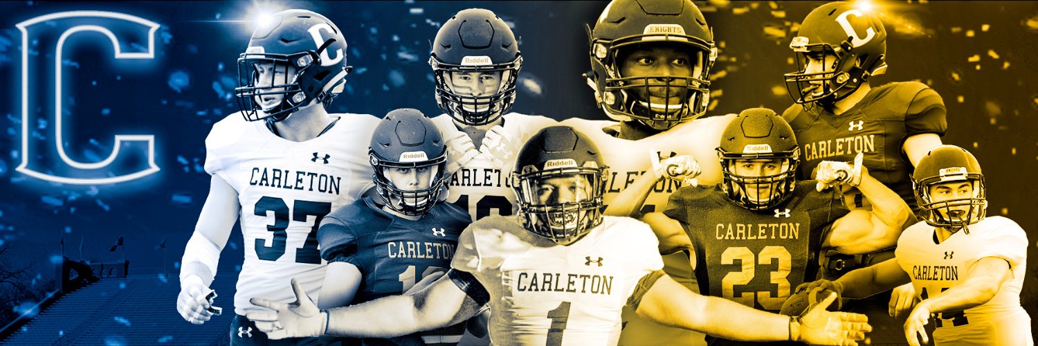 Carleton Football's banner