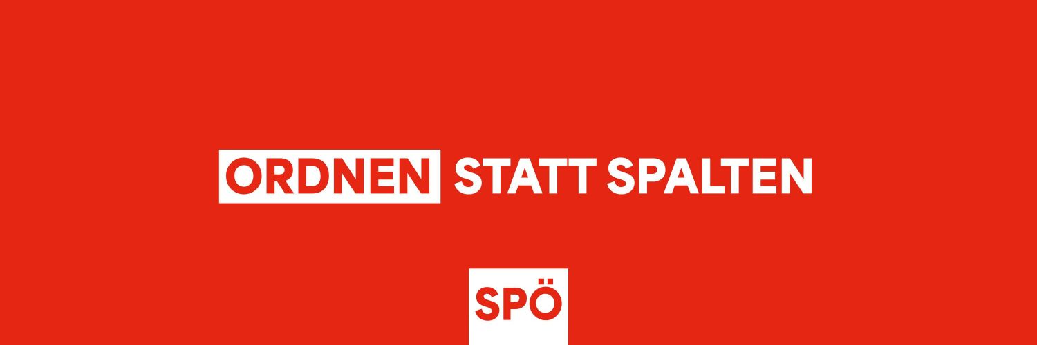 SPÖ's banner