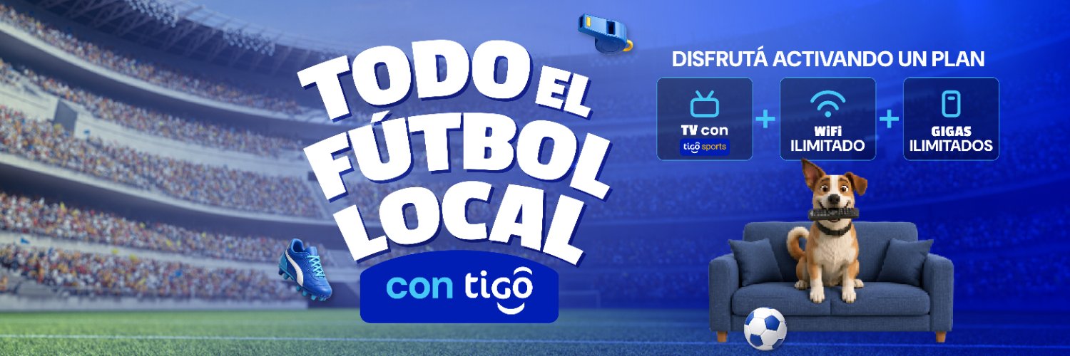Tigo Paraguay's banner