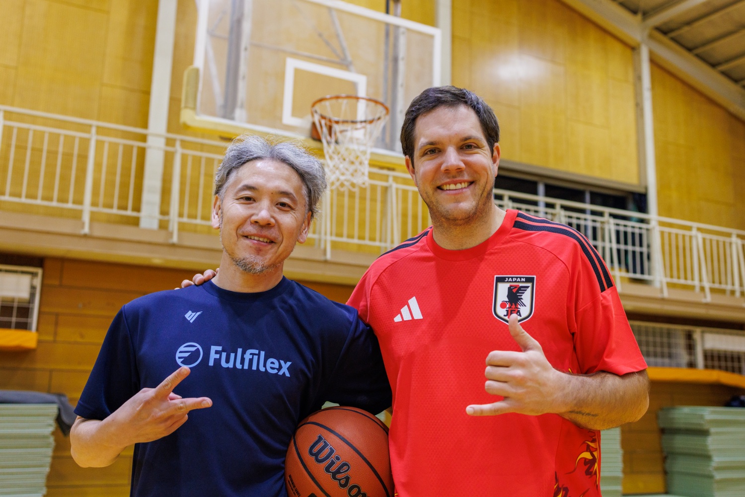 ハギワラユウイチ Fulfilexバスケスクール's banner