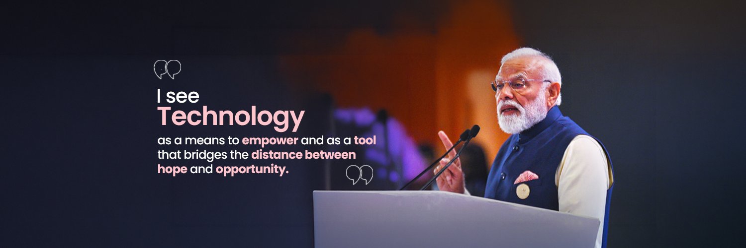 Digital India's banner