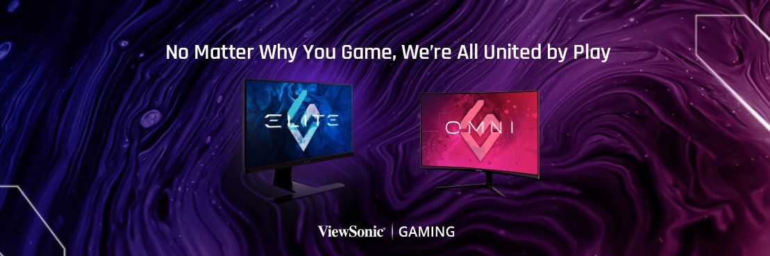 ViewSonic Gaming USA's banner