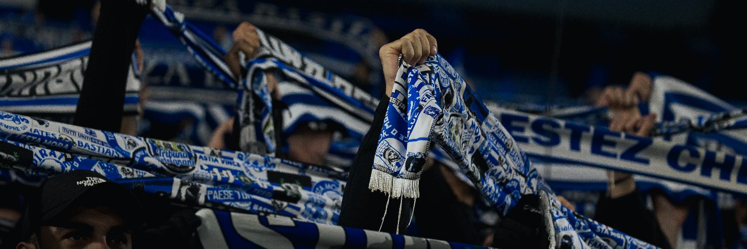 SC Bastia's banner