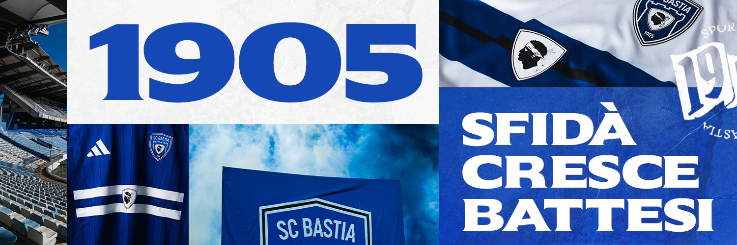 SC Bastia's banner