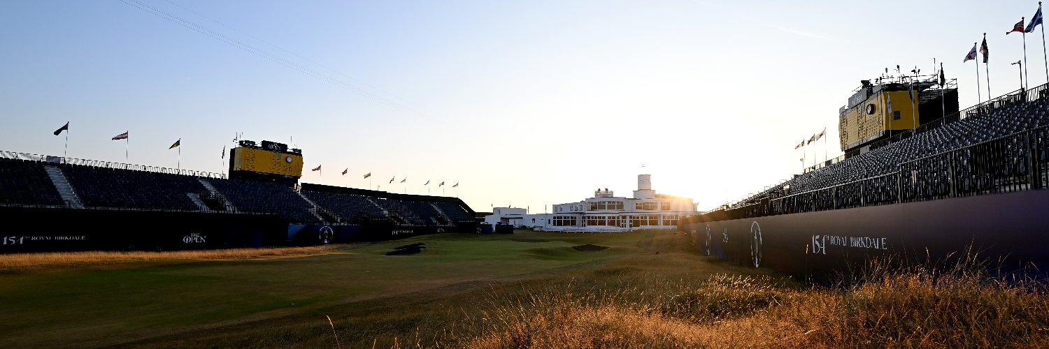 The Open's banner