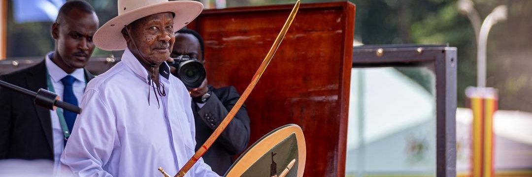 Frank K Tumwebaze,MP: Isaiah 41: 11's banner