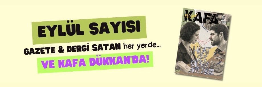 KAFA Dergisi's banner