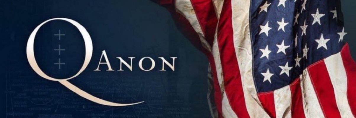 QAnon's banner
