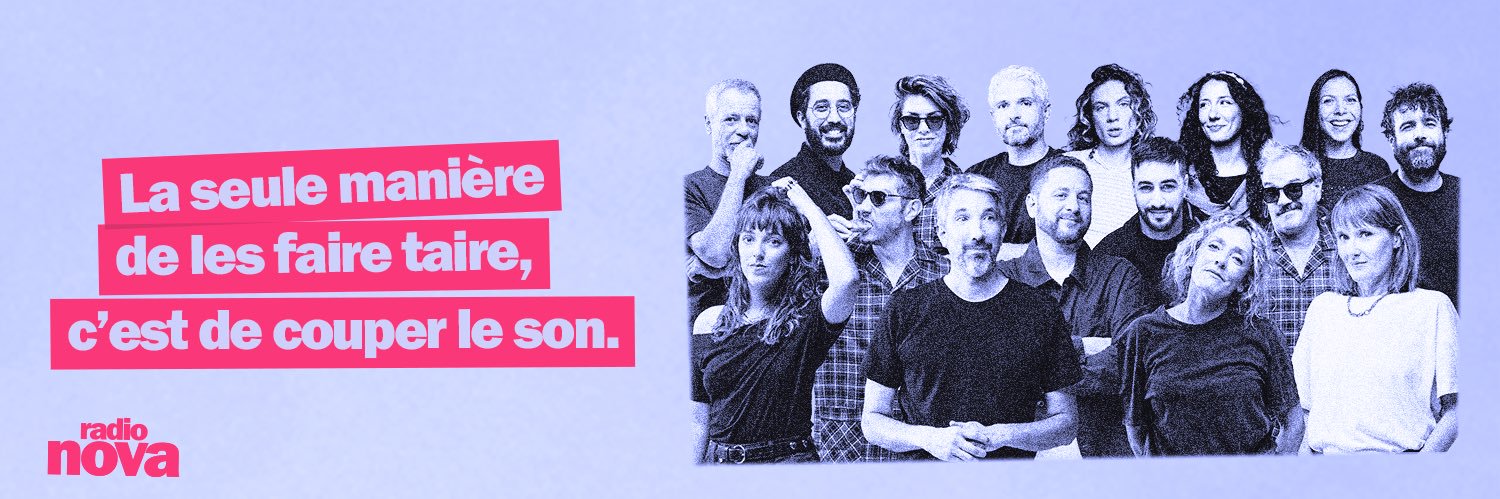 Radio Nova's banner