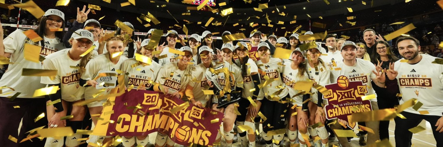 Sun Devil Volleyball's banner