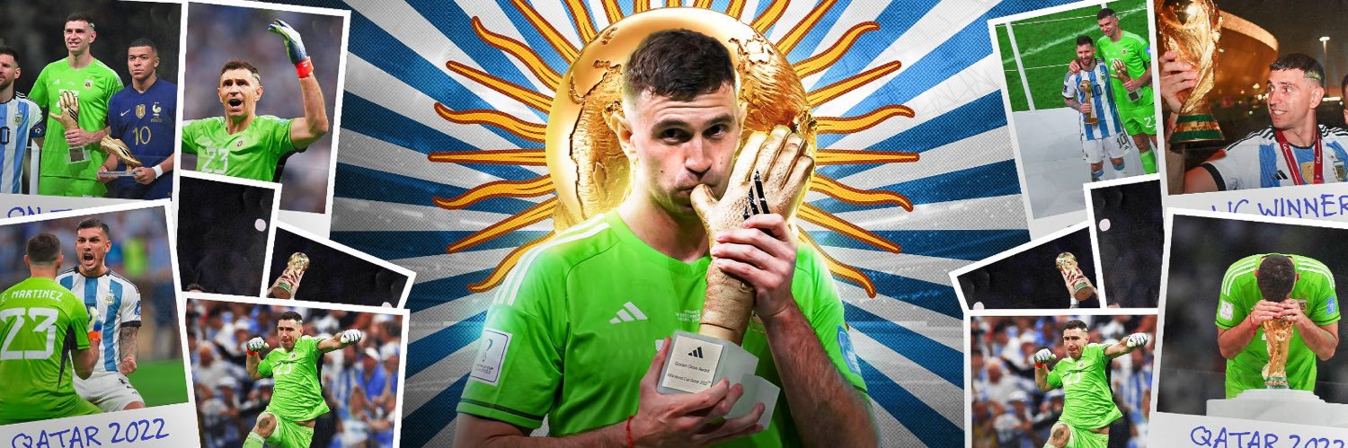 Emi Martínez's banner