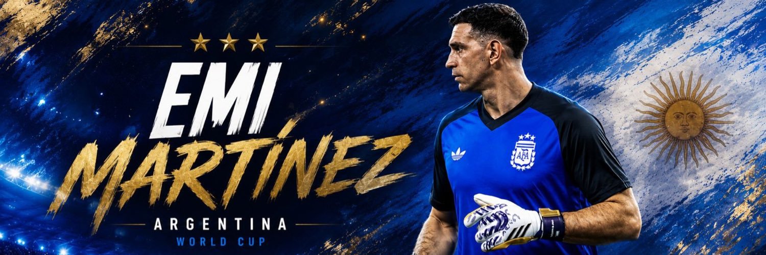 Emi Martínez's banner
