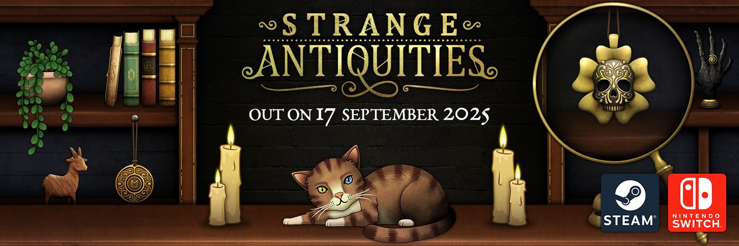 STRANGE ANTIQUITIES - OUT NOW | Bad Viking's banner