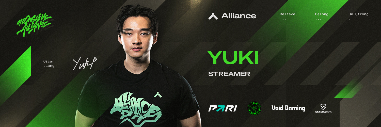 江铭亮 Yuki Oscar's banner