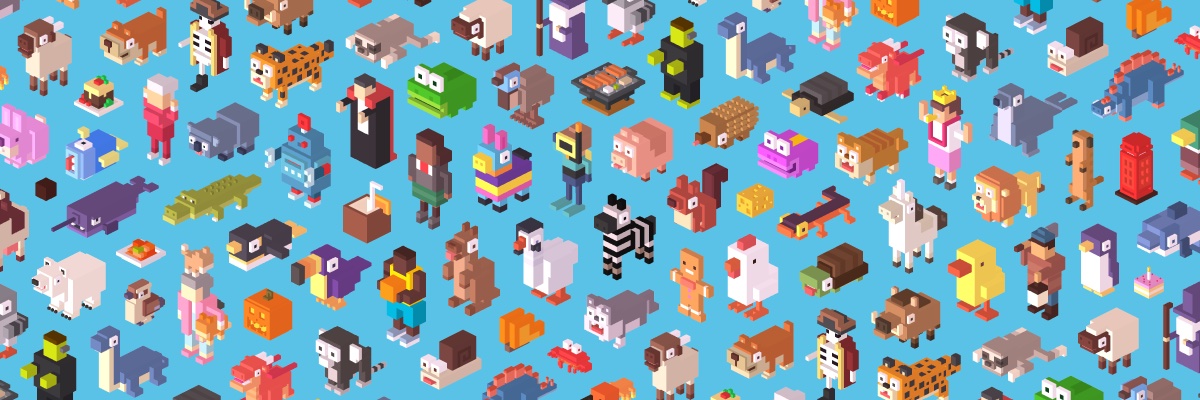 Crossy Road's banner