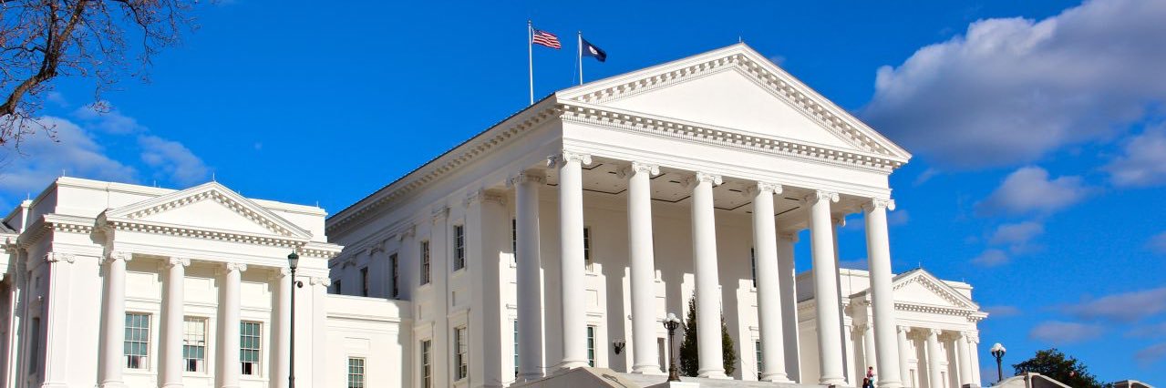 Virginia Chamber's banner