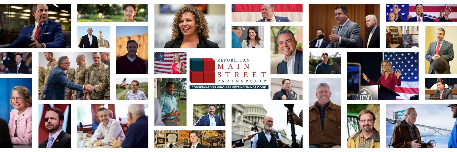Republican Main Street Partnership's banner