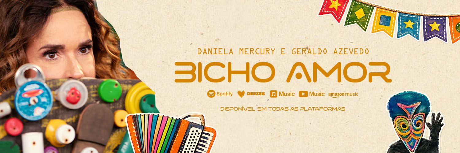 Daniela Mercury's banner