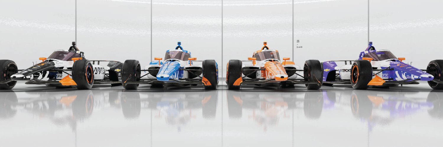 Arrow McLaren IndyCar Team's banner