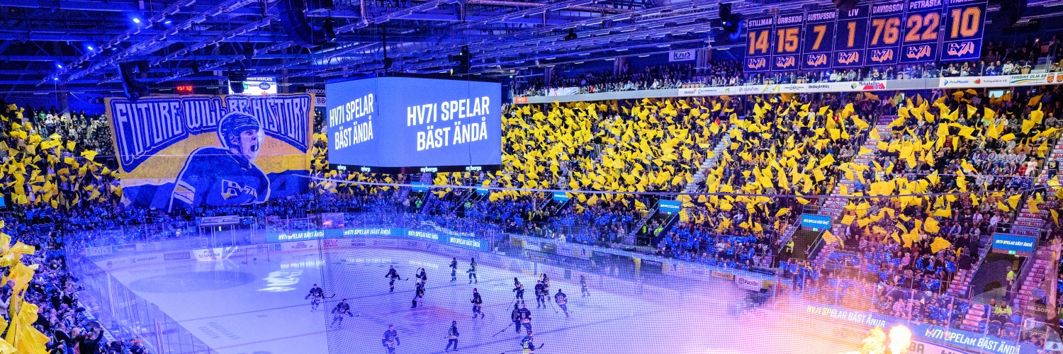 HV71's banner