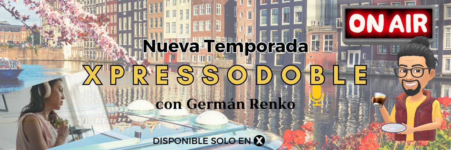 Germán Renko's banner