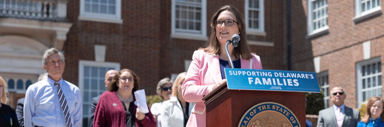 Sarah McBride's banner