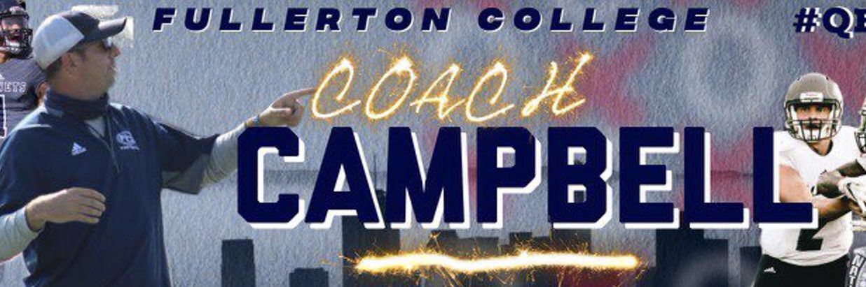 Coach Campbell's banner