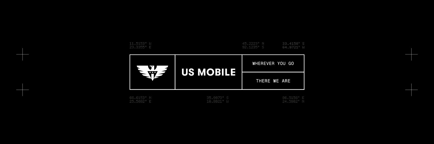 US Mobile's banner