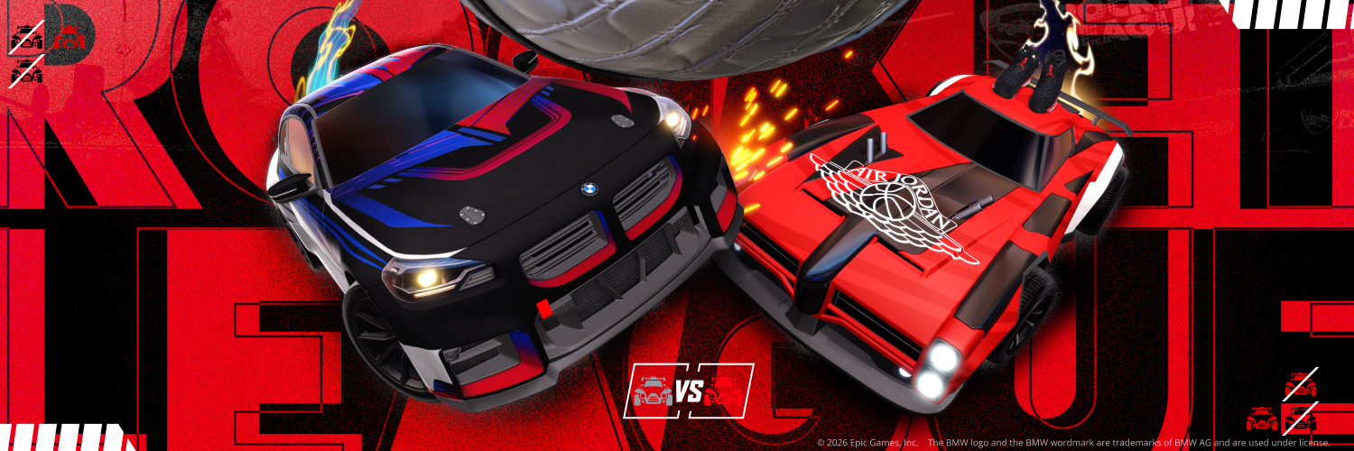 Rocket League's banner