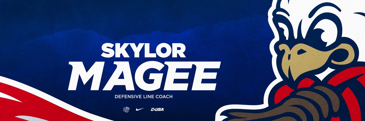 Coach Skylor Magee's banner