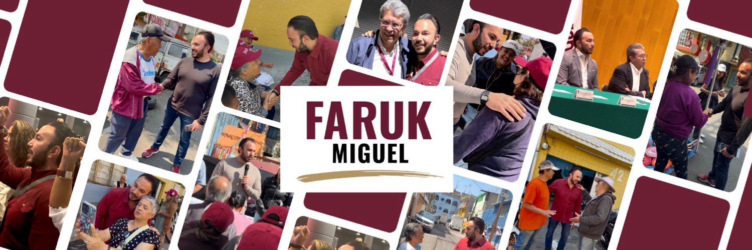 Faruk Miguel Take's banner