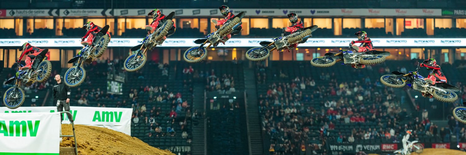 Cooper Webb's banner