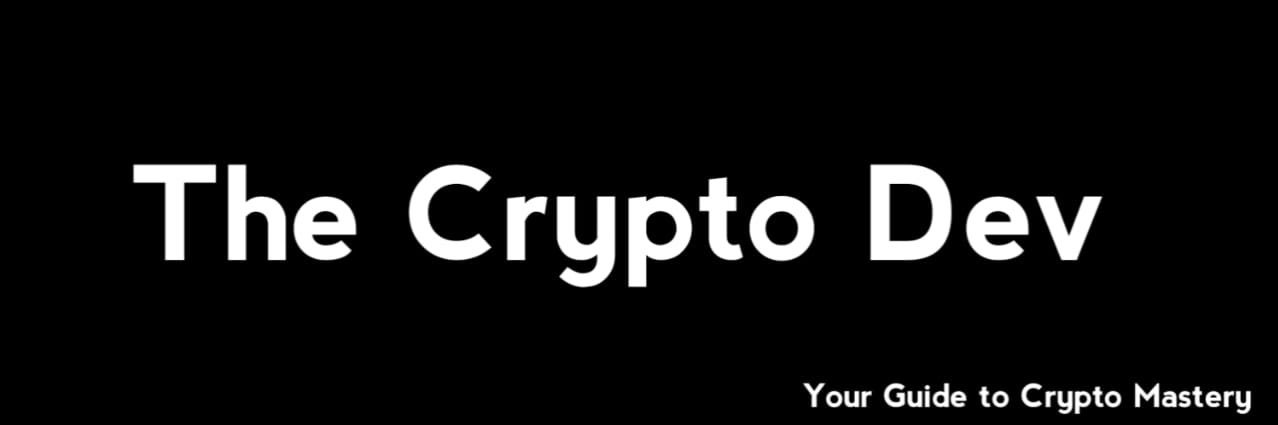 THE CRYPTO DEV's banner
