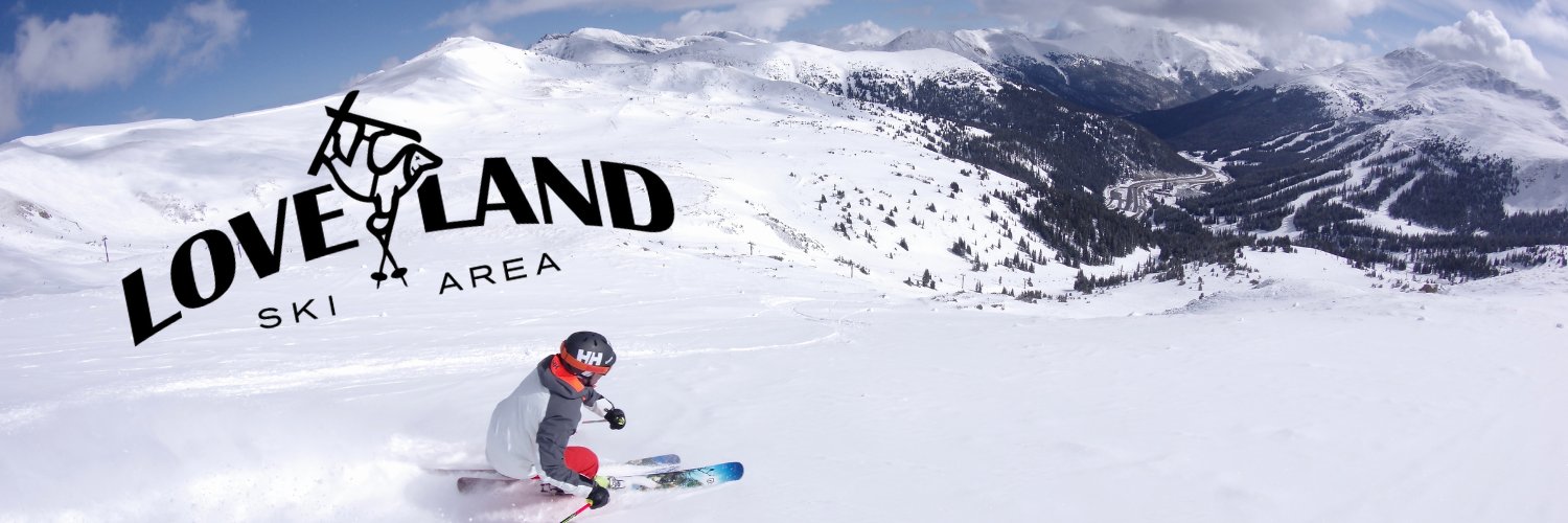 Loveland Ski Area's banner