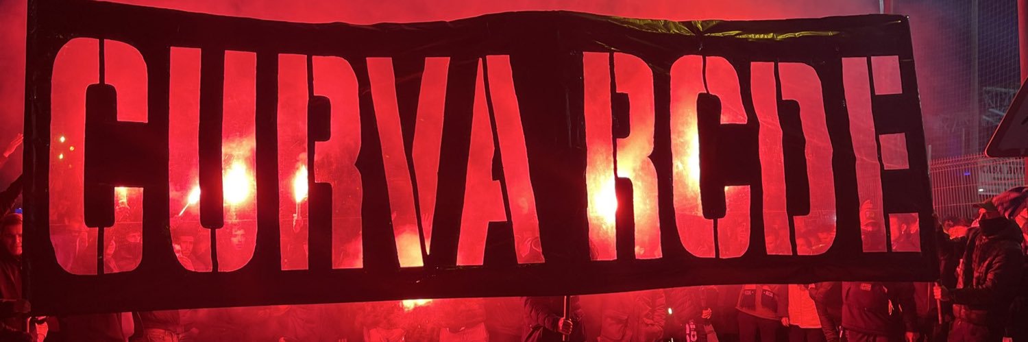 Curva RCDE's banner