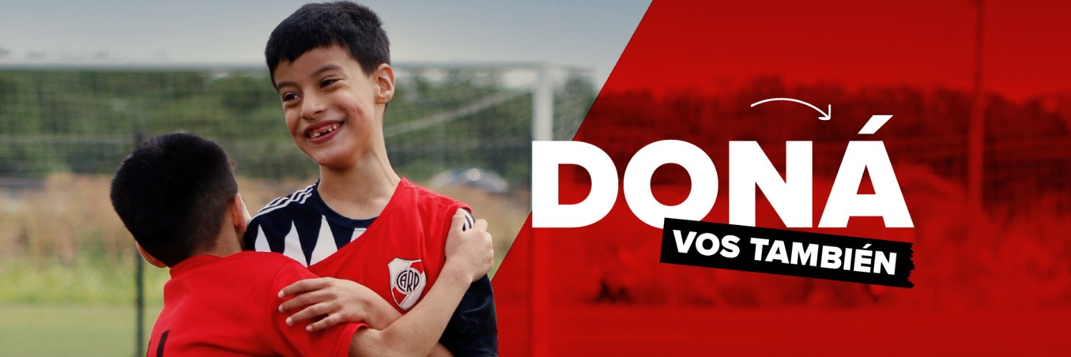 Fundación River's banner