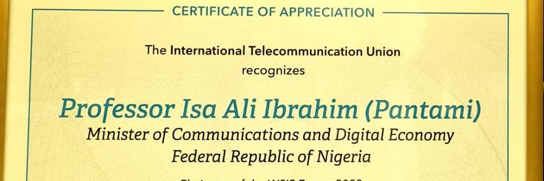 Prof. Isa Ali Ibrahim, CON's banner