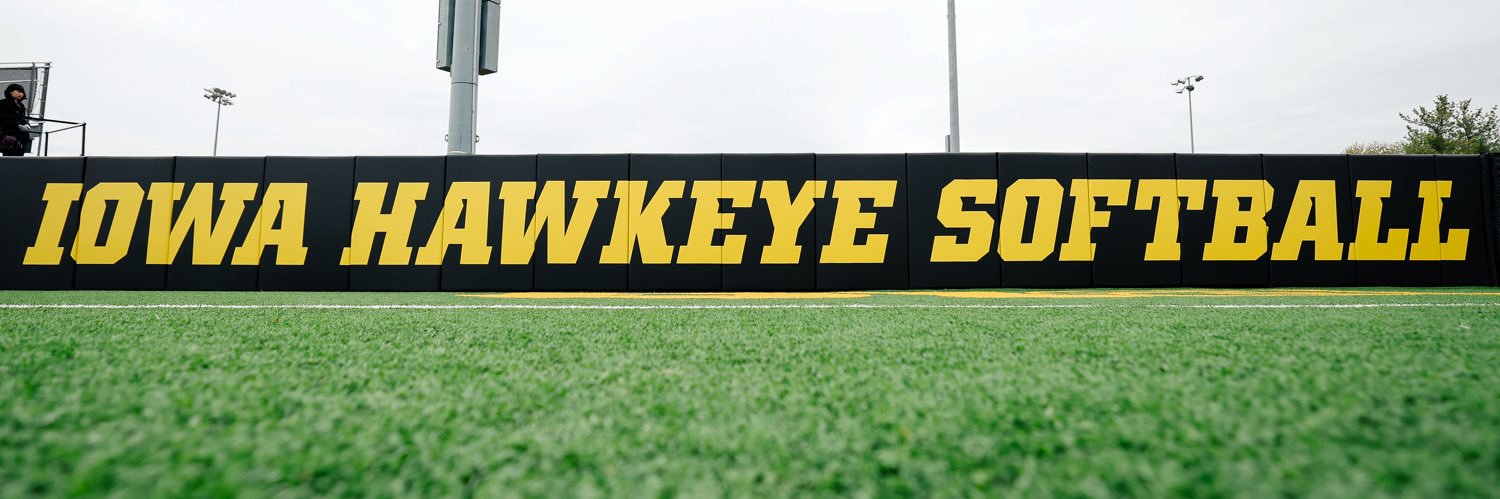 Iowa Softball's banner