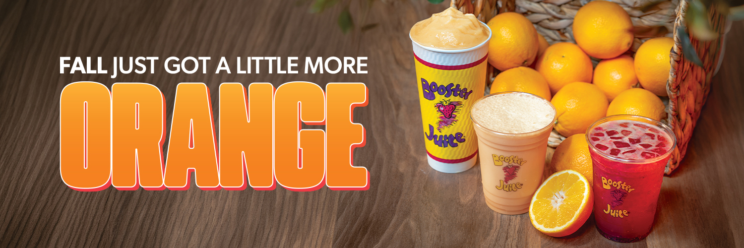 Booster Juice's banner