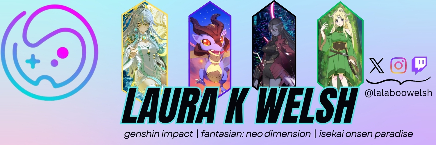 Laura K Welsh 🎤 Do ittttt!'s banner