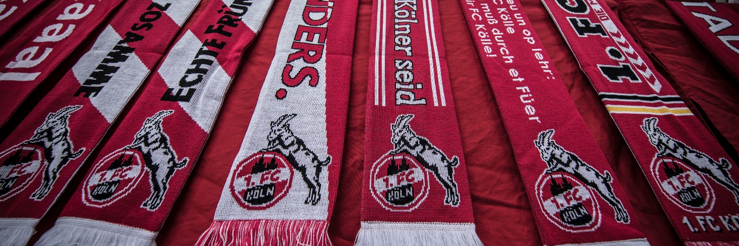 1. FC Cologne's banner