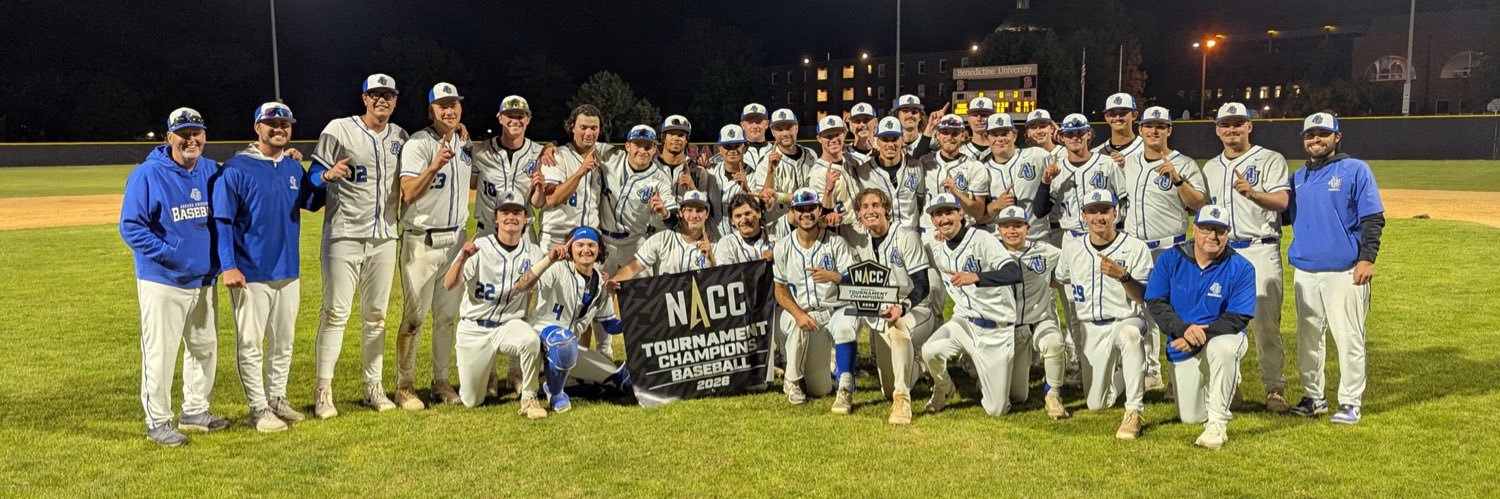 Aurora University Baseball's banner