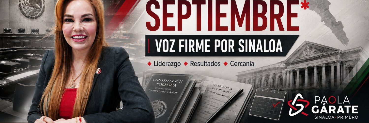 Paola Gárate's banner