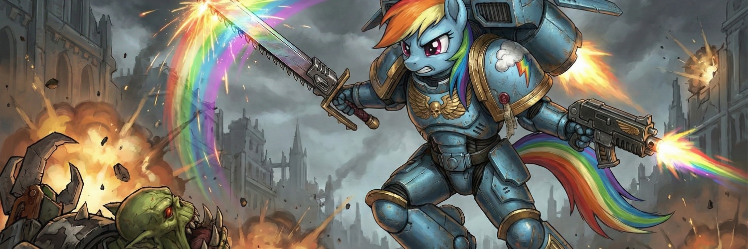 RD / WH40K & MLP's banner