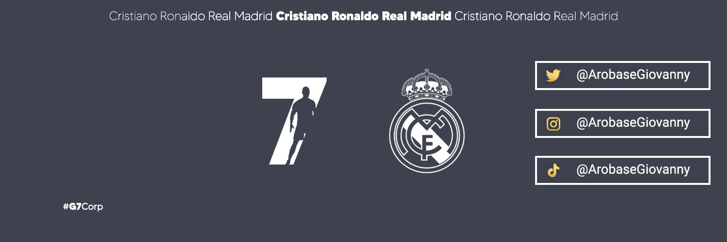 Gio CR7's banner